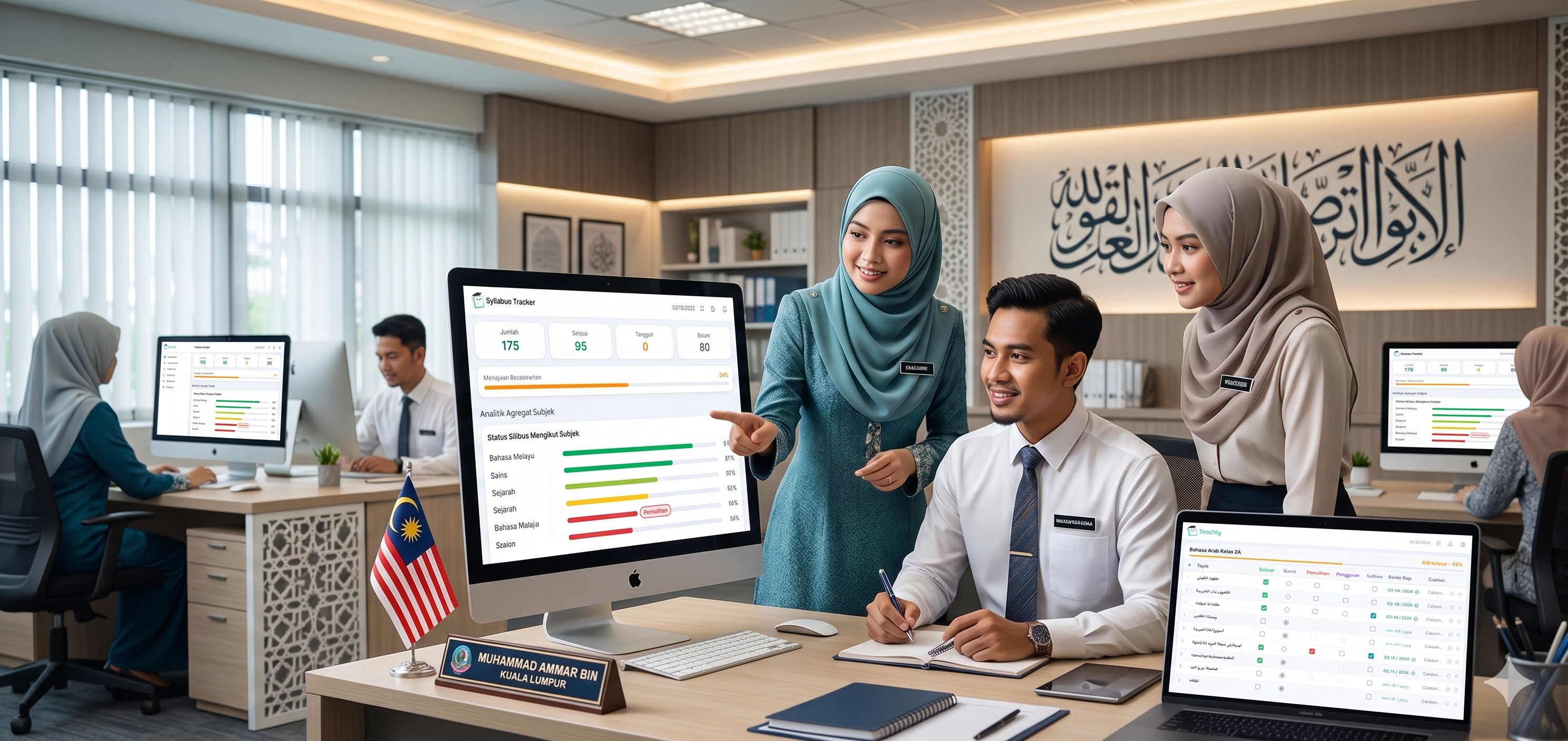 Guru menggunakan Teachly
